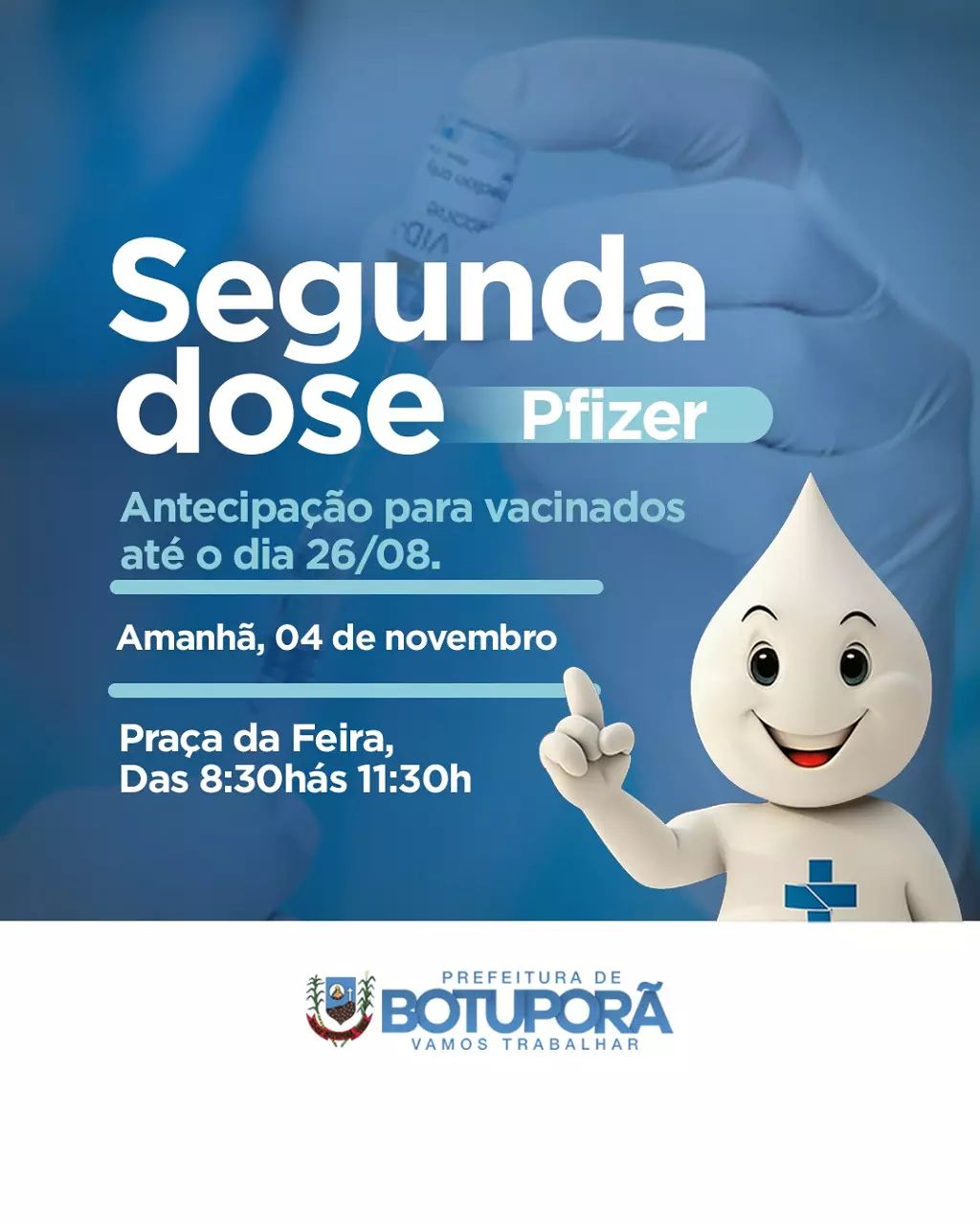 Segunda dose da Vacina Pfizer (04/11)