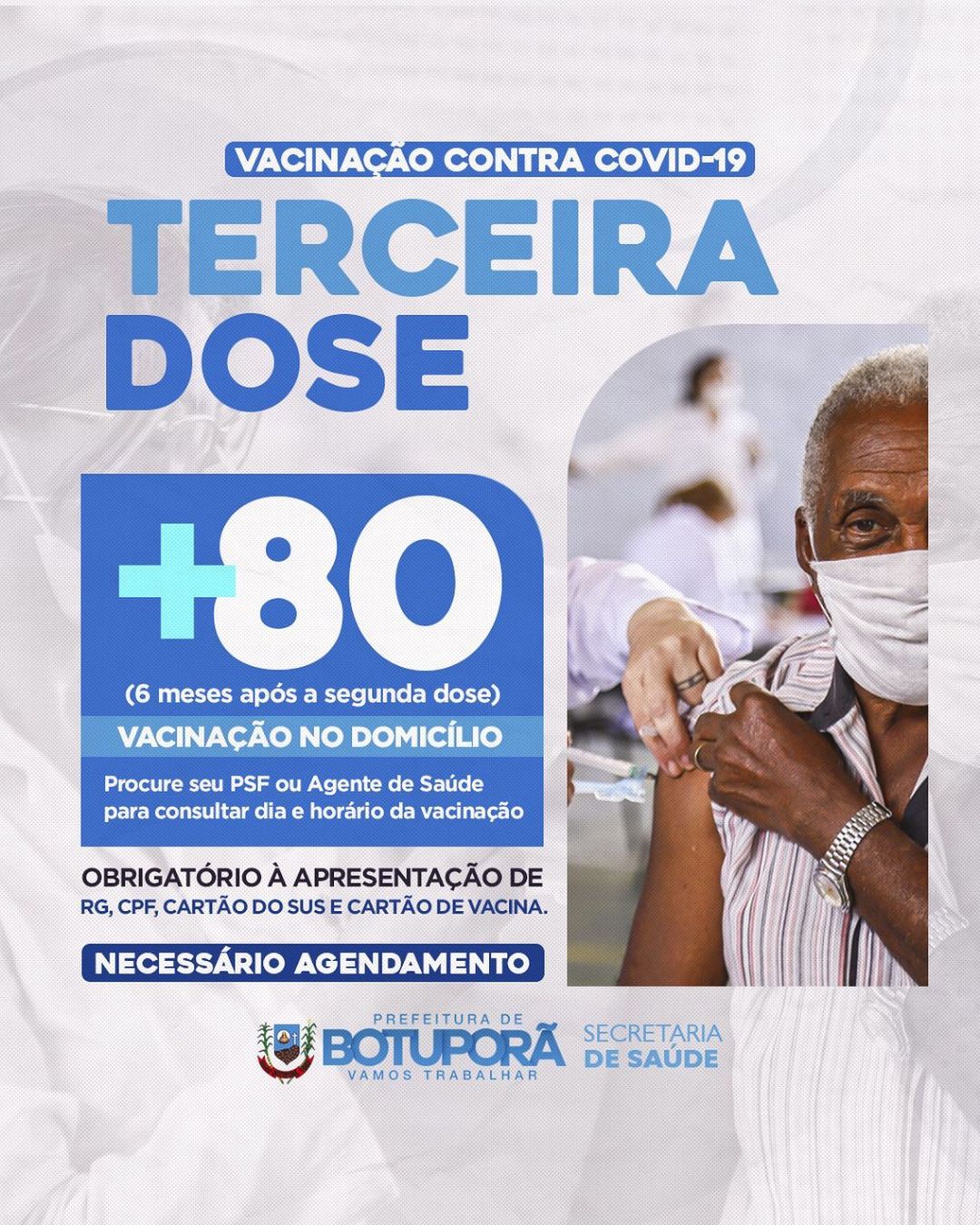 Terceira dose da Vacina contra COVID-19 💉🦠